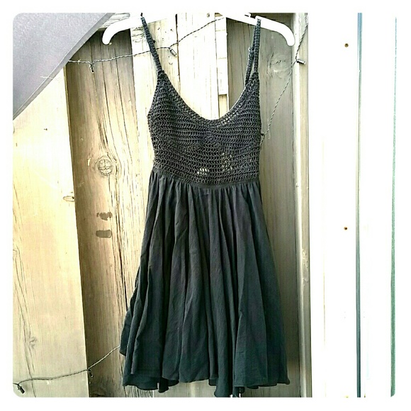 Surf Gypsy Dresses & Skirts - Surf gypsy crochet dress.